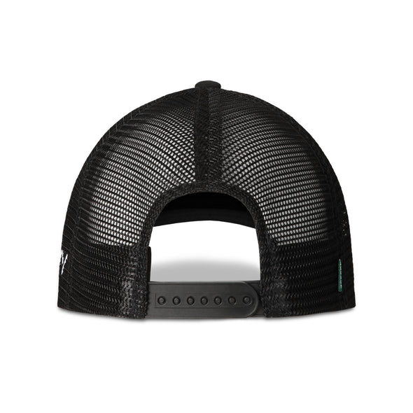 Wavy Embroidered 3D Puff Crappie Hat