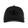 Wavy Embroidered 3D Puff Crappie Hat