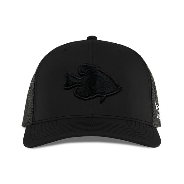 Wavy Embroidered 3D Puff Crappie Hat