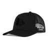 Wavy Embroidered 3D Puff Crappie Hat