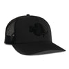 Wavy Embroidered 3D Puff Crappie Hat