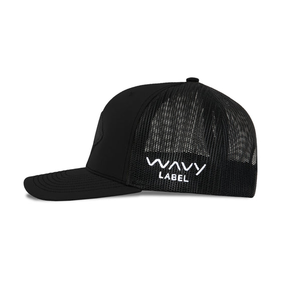 Wavy Embroidered 3D Puff Crappie Hat