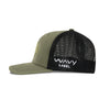 Wavy Embroidered 3D Puff Crappie Hat